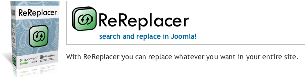 joomla replacer extension