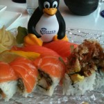 Penguines can't use chopsticks!