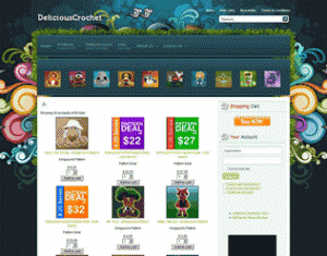 DeliciousCrochet.com Store Created with iJoomla DigiStore