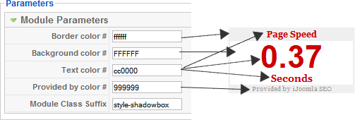 You can control every color in the module