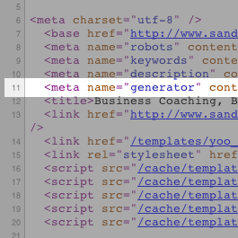 Shackle transfer high Remove the Joomla meta name generator tag » iJoomla Blog