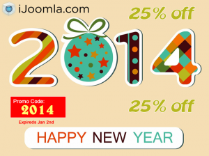 Get 25% off for the new year!